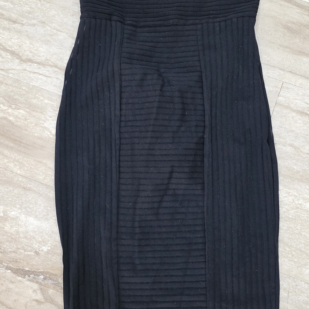 Good American Elegant Sheer Dress